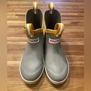 XTRATUF Ankle Deck Boot, Size 1